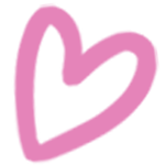 top-right heart decoration